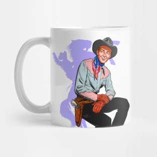 Roy Rogers - An illustration by Paul Cemmick Mug